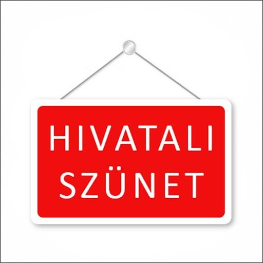 A hivatal zárva zarva